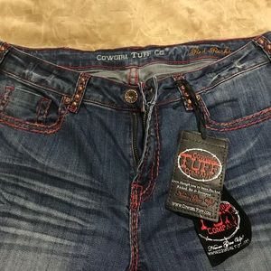 NWT Cowgirl Tuff Red Rocks Jeans size 34/33